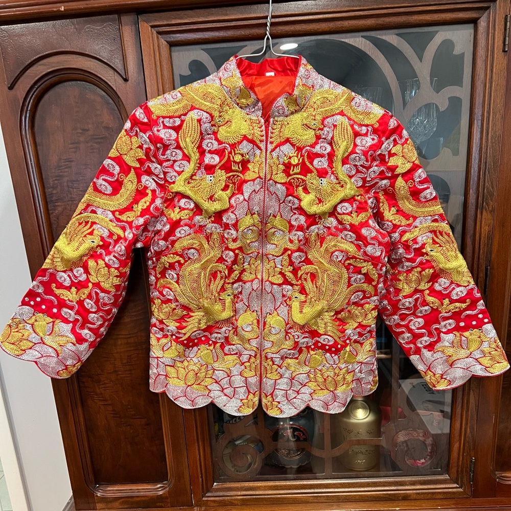 Bride Toast Wedding Chinese Wedding Dress